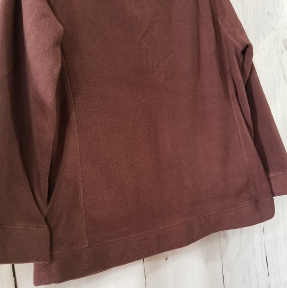 NWOT Fleece Sweater Jacket - Picture 4 of 8